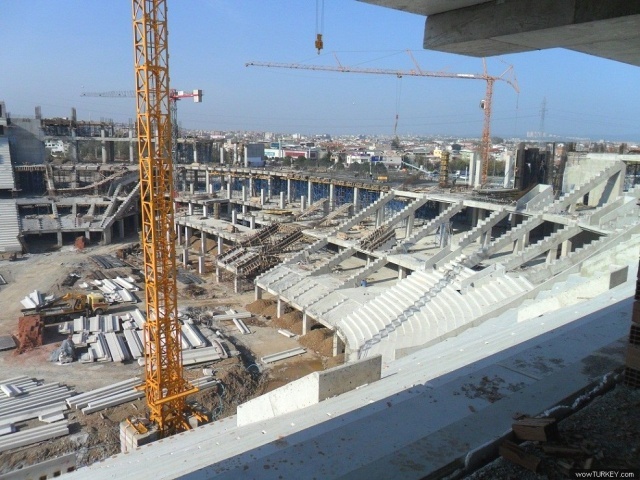Bursaspor Timsah Arene Baştan Sona Yapılışı