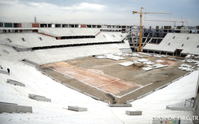 Bursaspor Timsah Arene Baştan Sona Yapılışı