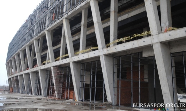 Bursaspor Timsah Arene Baştan Sona Yapılışı
