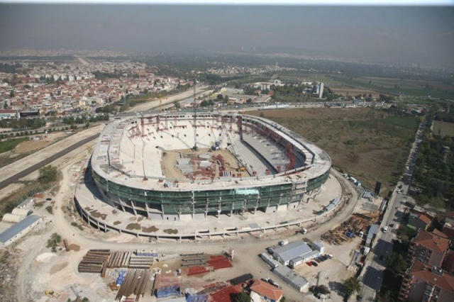 Bursaspor Timsah Arene Baştan Sona Yapılışı