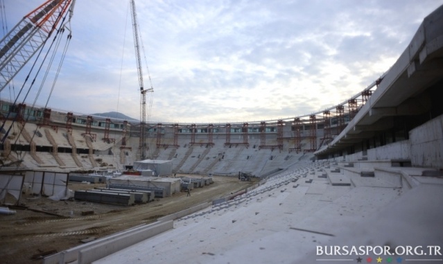 Bursaspor Timsah Arene Baştan Sona Yapılışı