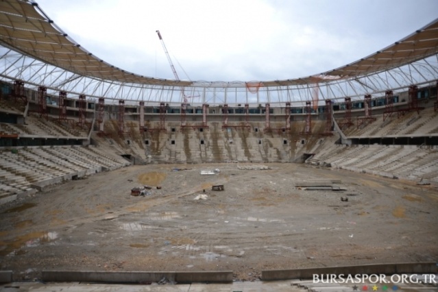 Bursaspor Timsah Arene Baştan Sona Yapılışı