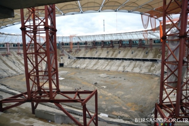 Bursaspor Timsah Arene Baştan Sona Yapılışı
