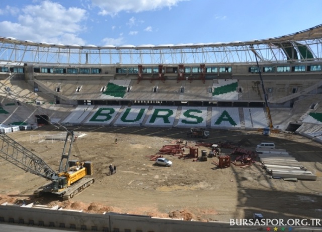 Bursaspor Timsah Arene Baştan Sona Yapılışı