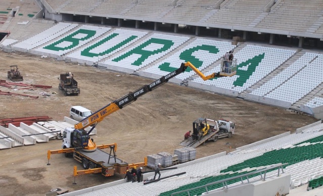 Bursaspor Timsah Arene Baştan Sona Yapılışı