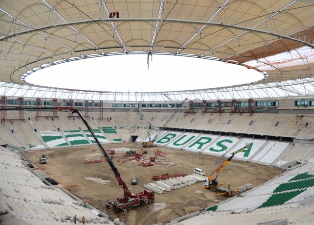 Bursaspor Timsah Arene Baştan Sona Yapılışı