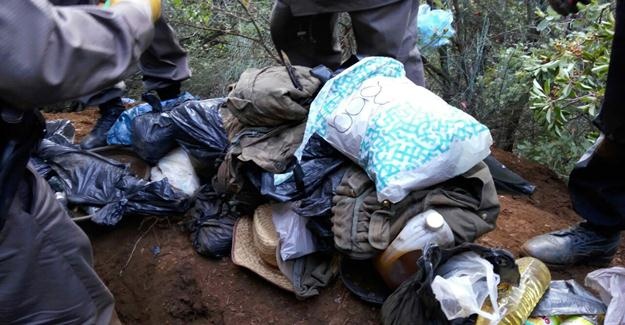 Jandarma PKK'nın İzmir'deki sığınaklarını dağıttı