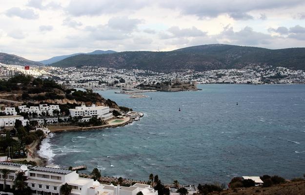 Bodrum’da fırtına