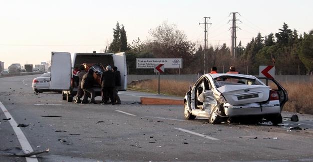 Kırklareli’de trafik kazası