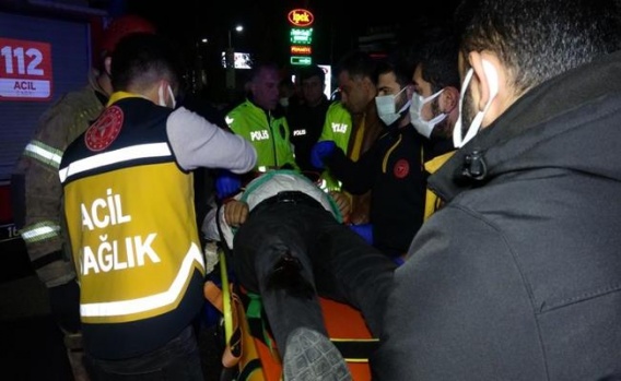 Bursa'daki kazada 2'si ağır 3 kişi yaralandı