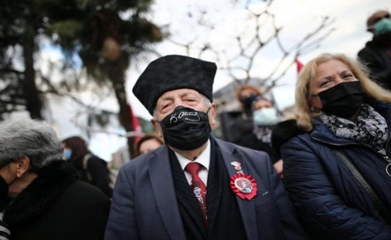 Bursa 10 Kasım Atatürk'ün Anma Kutlamaları