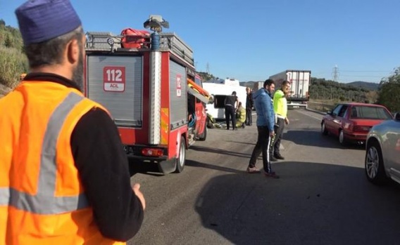 Bursa Çevre Yolunda Trafik Kazası: 10 Yaralı