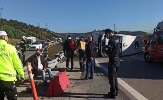 Bursa Çevre Yolunda Trafik Kazası: 10 Yaralı