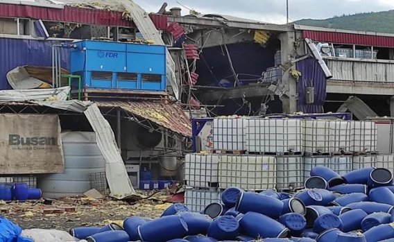 Bursa Kestel'de Plastik Fabrikasında Patlama