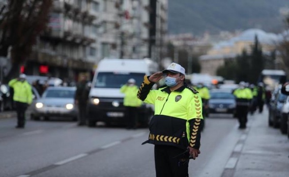 Bursa 10 Kasım Atatürk'ün Anma Kutlamaları