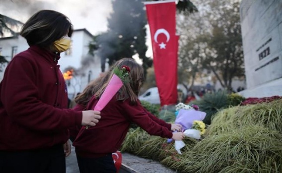 Bursa 10 Kasım Atatürk'ün Anma Kutlamaları