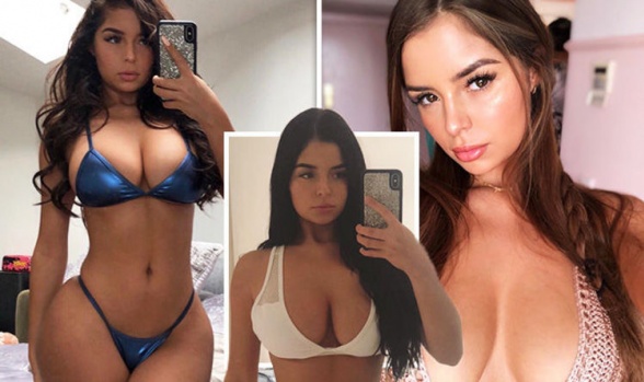 Demi Rose Muhteşem Fiziğiyle Adından Söz Ettiriyor