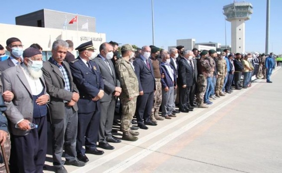 Fırat Kalkanı Harekatı Şehidi Cihat Şahin'in Naaşı Memleketine Getirildi