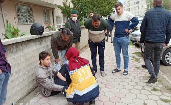Bursa İnegöl Mahmudiye'de Trafik Kazası