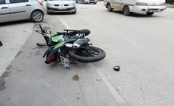 Bursa İnegöl Mahmudiye'de Trafik Kazası