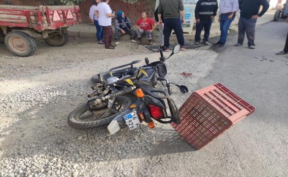 İznik Çakırca Traktörle Motosiklet Çarpıştı