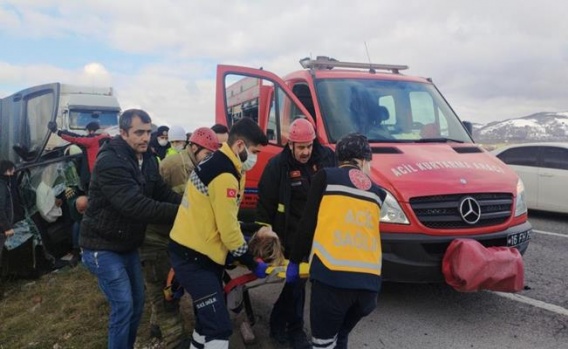 Orhangazideki kazada sürücü yaralandı