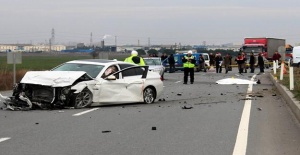 Kırklareli’de trafik kazası