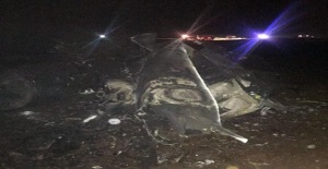 Diyarbakır'da Düşen F16 Savaş Uçağı