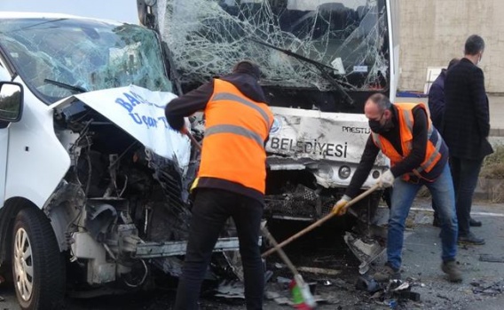 Trabzon'daki Trafik Kazasında Kişi 7 Yaralandı