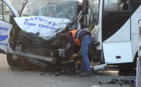 Trabzon'daki Trafik Kazasında Kişi 7 Yaralandı