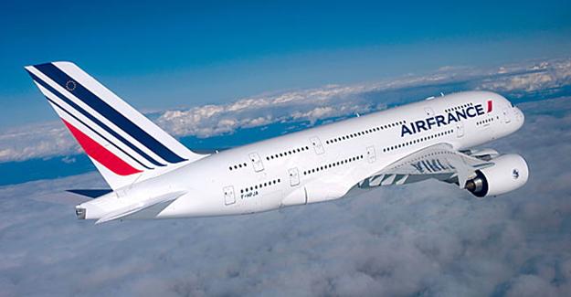 Air France'ın uçağında korku dolu dakikalar