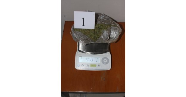 Araca zula yapılmış 10 kilo 711 gram esrar ele geçirildi