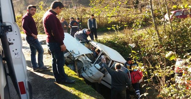 Bartın'da trafik kazası: 4 yaralı