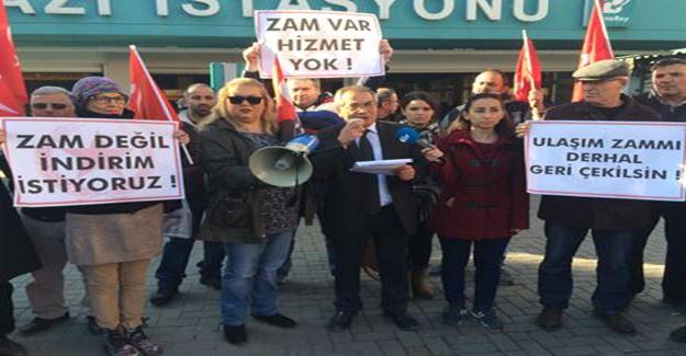 Bursa'da ulaşım zammına tepkiler dinmiyor