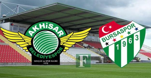 Bursaspor Akhisar Belediyespor'la 3 - 3 Berabere Kaldı