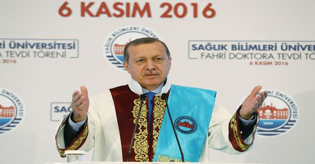 Cumhurbaşkanı Erdoğan: "Terörist gibi davranırsanız, terörist muamelesi görürsünüz"