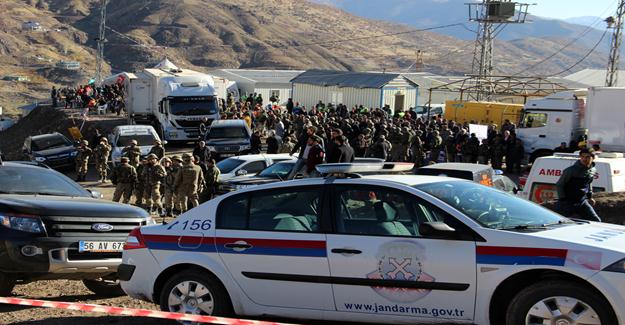 Maden köyünde yağmur tedirginliği