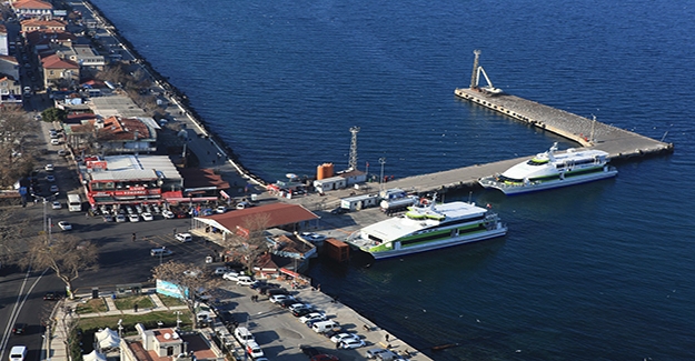 Mudanya iskelesi Büyükşehir’in