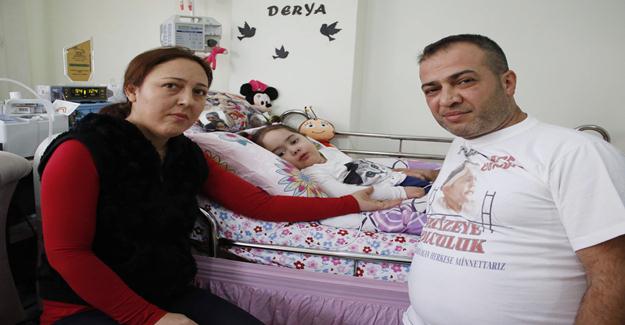 Ölümüne büyüyen 4 yaşındaki Azra başka çocuklara umut olacak