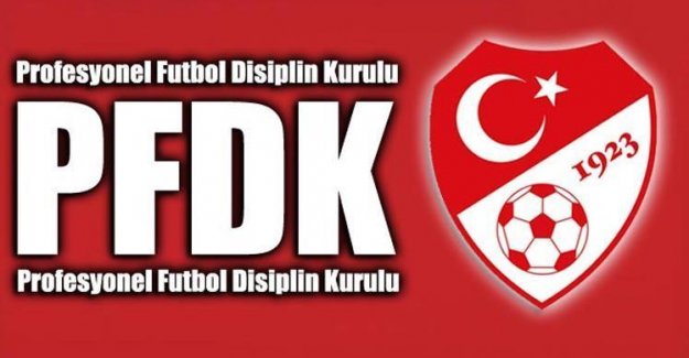 PFDK'dan derbiye ceza