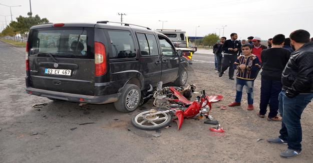 Siverek'teki trafik kazasında 2 yaralandı