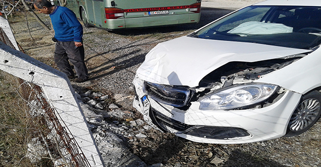 Tekirdağ'da işçi servisi ile otomobil çarpıştı: 5 yaralı