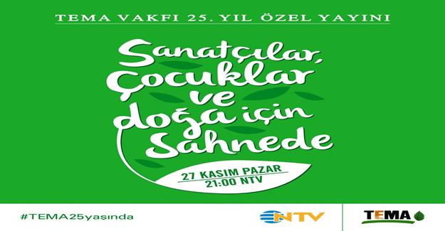 TEMA Vakfı çocuklar ve doğa için sahnede