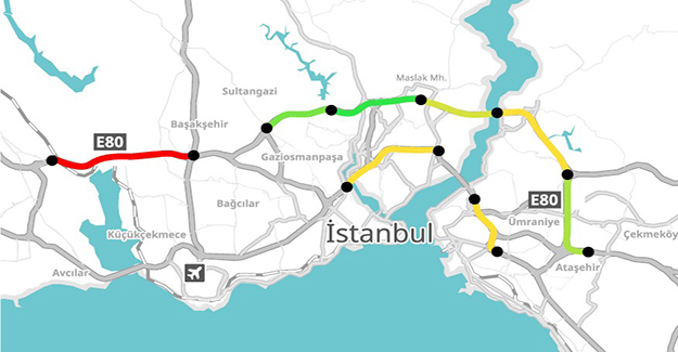Yavuz Sultan Selim Köprüsü'nün açılmasıyla diğer köprülerde trafik azaldı