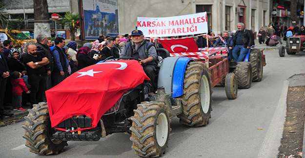 Zeytin festivalinde renkli görüntüler