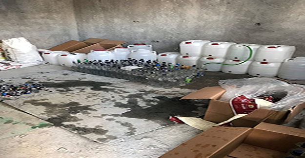 Adana, Ankara ve Şanlıurfa'da eş zamanlı kaçak içki operasyonu