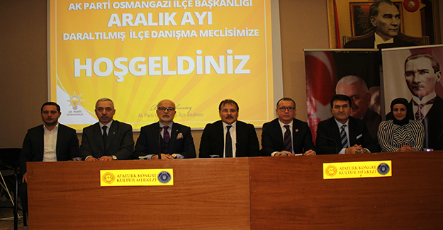 Ak Parti Osmangazi'de 2016'nın son danışma toplantısı yapıldı