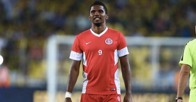 Antalyaspor'da Eto'o'dan Beşiktaş saldırısına dua