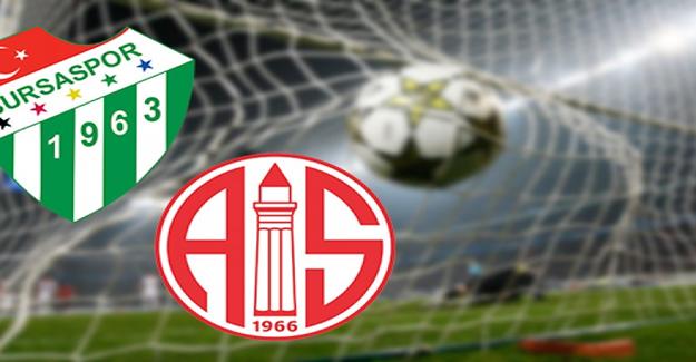 Antalyaspor ile Bursaspor Süper Lig’de 41. randevuda