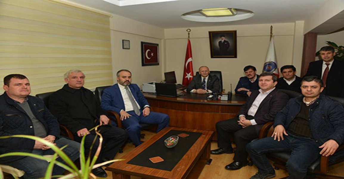 Başkan Alinur Aktaş'tan İnegöl emniyetine ziyaret